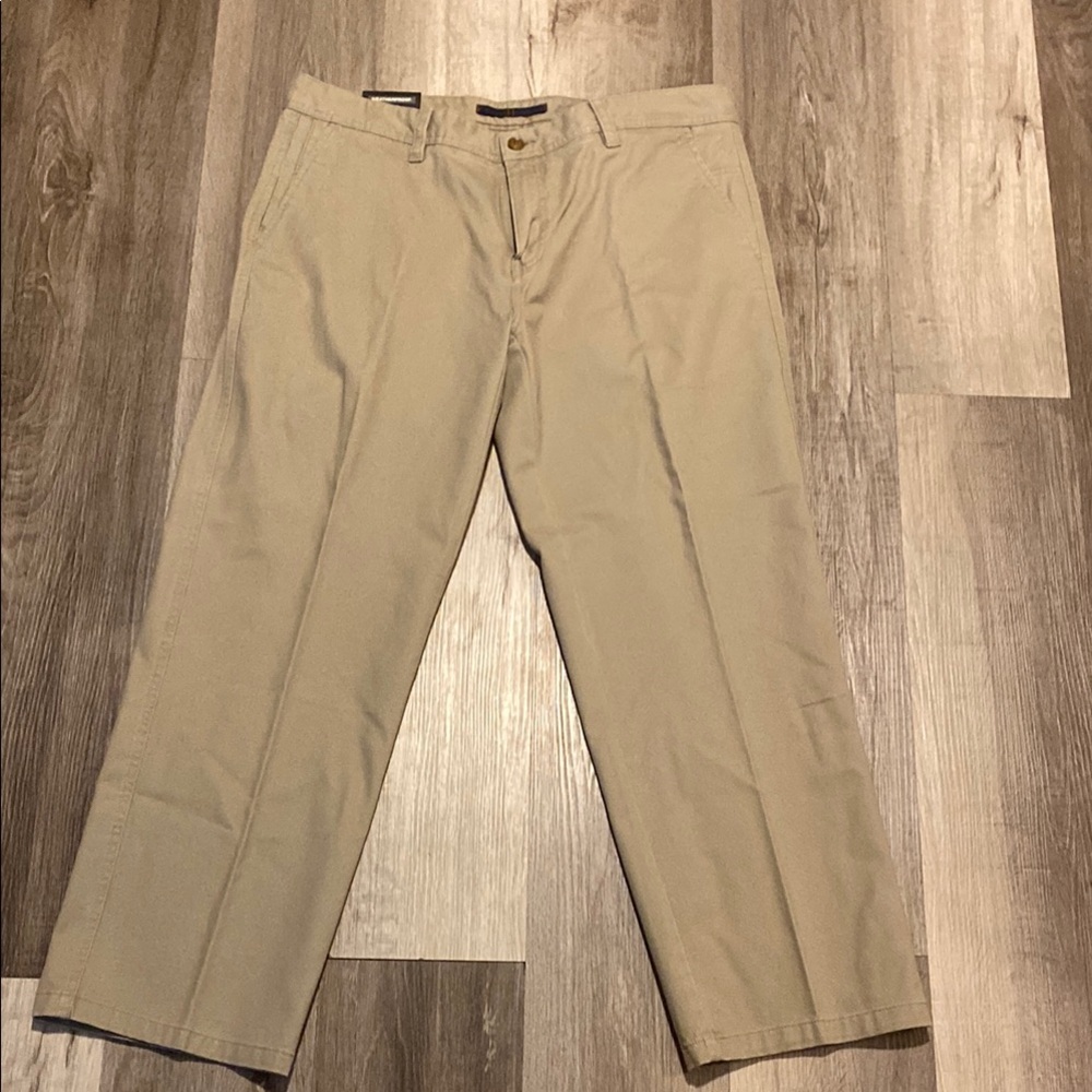 WP Weatherproof New! relaxed fit Utility Tan Chino Pants size 38W/30L